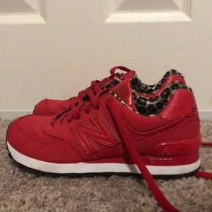 Red New Balances